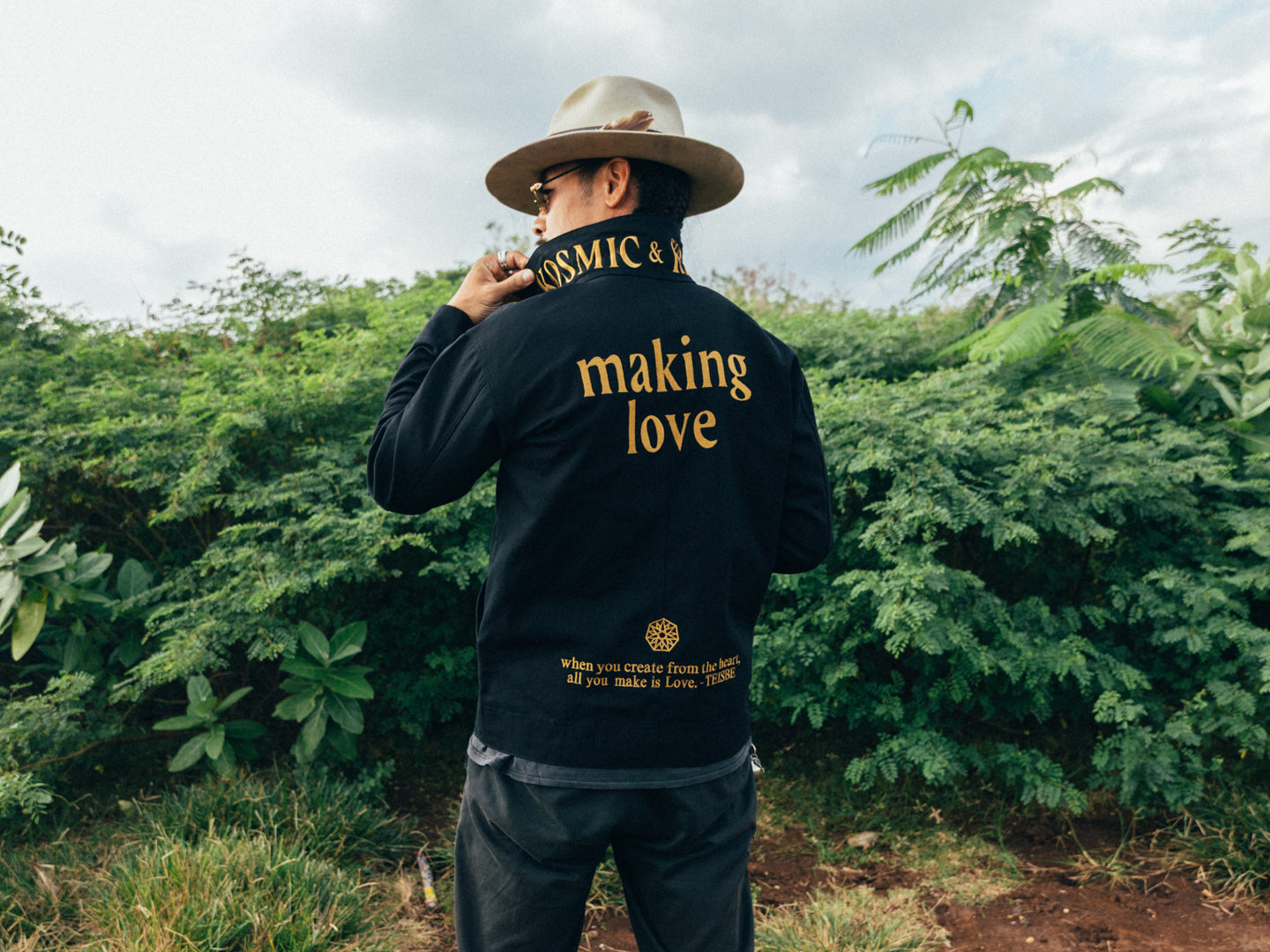 Making Love - Vision Jacket - Release 2 - Black Canvas - Gold