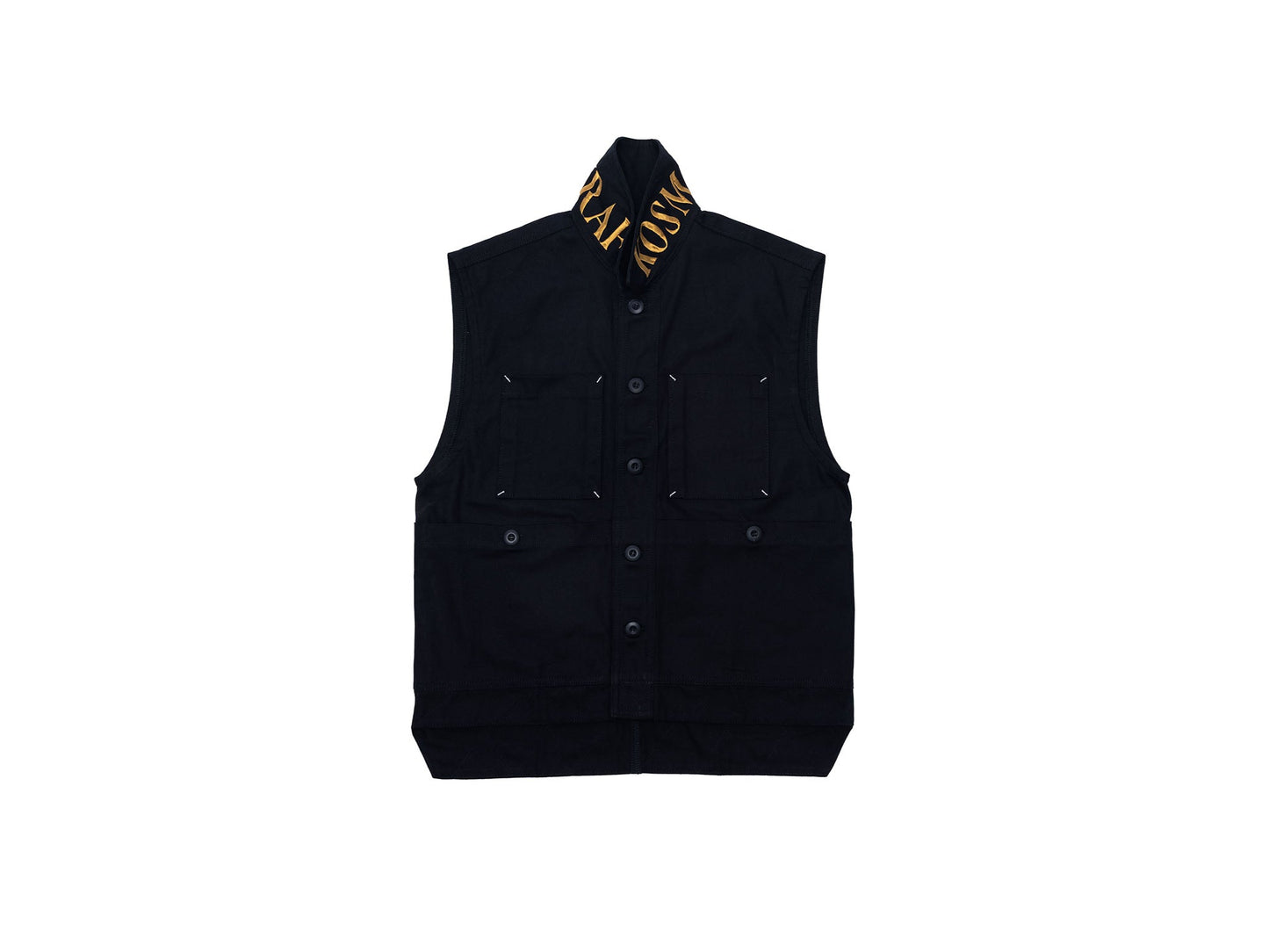 Making Love - Desert Vest - Black Canvas- Gold