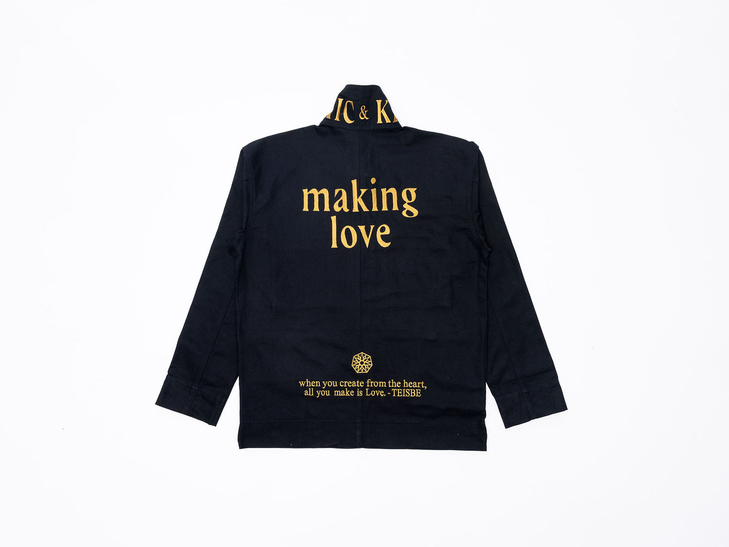 Making Love - Vision Jacket - Release 2 - Black Canvas - Gold