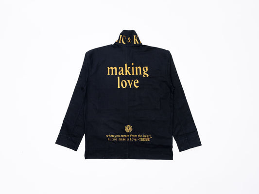 Making Love - Vision Jacket - Release 2 - Black Canvas - Gold